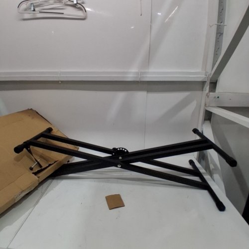 KUNOVA MUSIC MUSICAL CLASSIC DOUBLE X KEYBOARD STAND (80-075) image 2