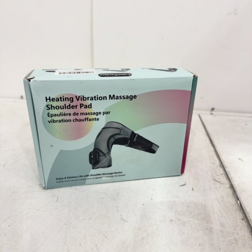 UNBRANDED HEATED SHOULDER MASSAGER BRACE SUPPORT WITH VIBRATION, 3 MODES - OSFM - GREY image 5