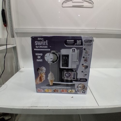 NINJA CREAMI SWIRL 13-IN-1 SOFT SERVE ICE CREAM AND FROZEN TREAT MACHINE - 120V - 800W - BLACK/GREY (MODEL: NC701C) image 5