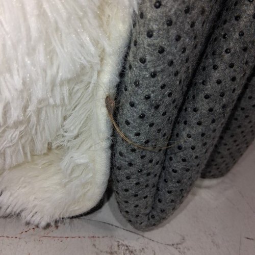 SOUR LEMON NONSLIP WASHABLE FLUFFY LARGE AREA RUG - 8FT X 10FT - IVORY/WHITE image 3