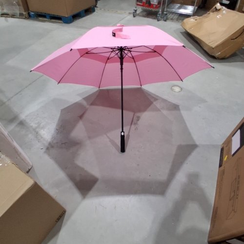 ZOMAKE WATERPROOF AND WIND RESISTANT GOLF UMBRELLA - 47'' - PINK image 2