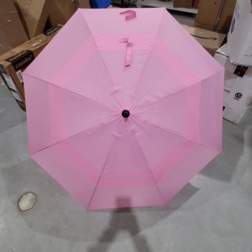 ZOMAKE WATERPROOF AND WIND RESISTANT GOLF UMBRELLA - 47'' - PINK image 3