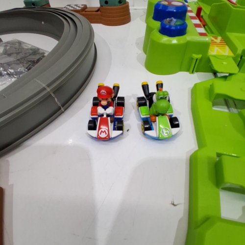 HOTWHEELS MARIOKART MARIO CIRCUIT DELUXE TRACK SET - 5+ - MULTICOLOUR (MODEL: HFY15) image 8