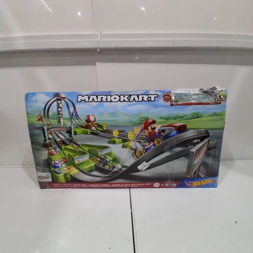 HOTWHEELS MARIOKART MARIO CIRCUIT DELUXE TRACK SET - 5+ - MULTICOLOUR (MODEL: HFY15) image 9