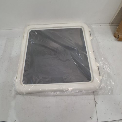 AMAZON BASICS DOG TRAINING PAD HOLDER - 22" X 22" - WHITE/GREY image 2