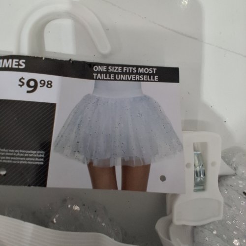 WOMEN'S WAY TO CELEBRATE IT! FOIL TUTU - ONE SIZE FITS MOST - SILVER image 2
