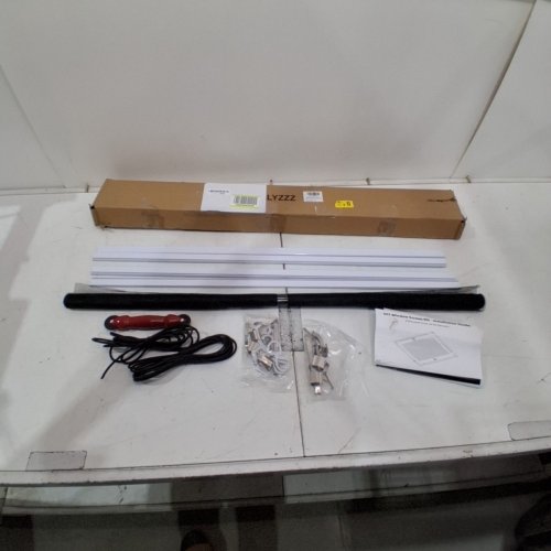 FLYZZZ HEAVY-DUTY DIY WINDOW SCREEN FRAME REPLACEMENT KIT - UP TO 36" X 36" - WHITE (MODEL: MSGK-2P36X36IN) image 3
