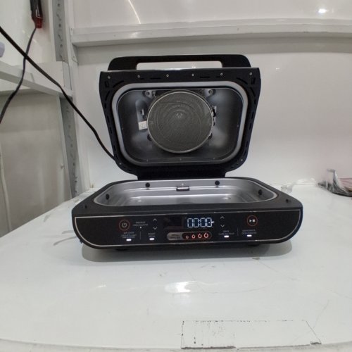 NINJA FOODI XL 5-IN-1 INDOOR GRILL/AIR FRIER - BLACK - (BG500C) image 2
