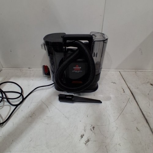 BISSELL LITTLE GREEN MAX PET SMARTMIX PORTABLE CARPET AND UPHOLSTERY DEEP CLEANER VACUUM - BLACK/RED (MODEL: 3860F) image 3
