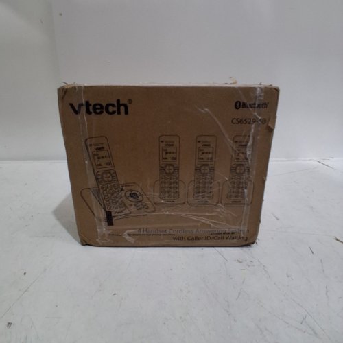 VTECH 4 HANDSET ANSWERING SYSTEM WITH CALLER ID/CALL WAITING - RED/BLUE/GREEN (MODEL: CS6529-4B) image 4