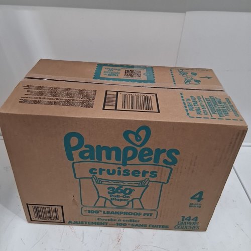 144PK PAMPERS CRUISERS 360° DISPOSABLE DIAPERS - SIZE 4 image 3