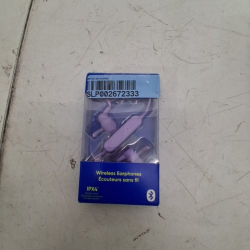 ONN. BLUETOOTH BUILT-IN MIC WIRELESS IN-EAR EARPHONES - 10HRS PLAYTIME - LILAC (MODEL: AALAV100074910) image 5