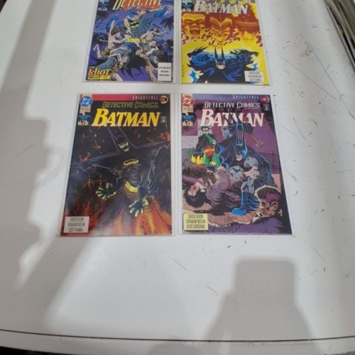 4 asstd DC DETECTIVE COMICS FEATURING BATMAN - DETECTIVE COMICS #639, #661, #662, #665 - VARIOUS AUTHORS image 4