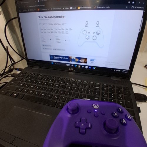 POWERA WIRED CONTROLLER FOR XBOX SERIES X|S - BLUE, GAMEPAD, WIRED VIDEO GAME CONTROLLER, GAMING CONTROLLER, WORKS WITH XBOX ONE AND WINDOWS - PURPLE (MODEL: XBGPOPWI) image 2