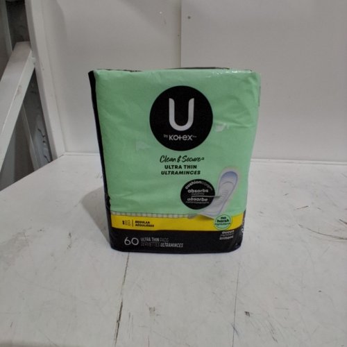60PK U BY KOTEX SECURITY ULTRA THIN PADS, REGULAR, UNSCENTED image 2