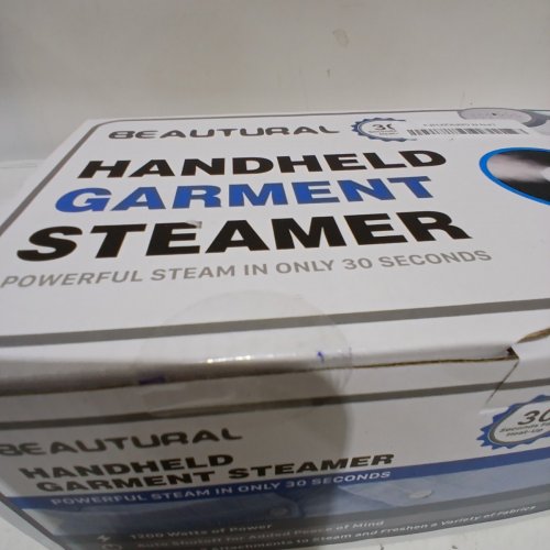 BEAUTURAL HANDHELD STEAMER - WHITE/BLUE image 3
