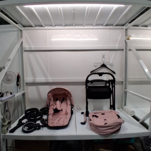 Ultra Lightweight Travel BABY STROLLER - PINK (model: bba001pk) image 2
