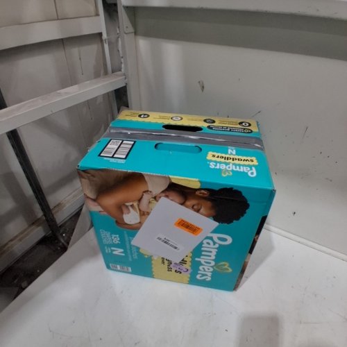 120PK PAMPERS SWADDLERS DIAPERS - NEWBORN SIZE image 3