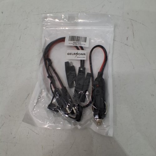 GELRHONR SAE CIGARETTE LIGHTER BATTERY CABLE - 12V - BLACK/RED image 2