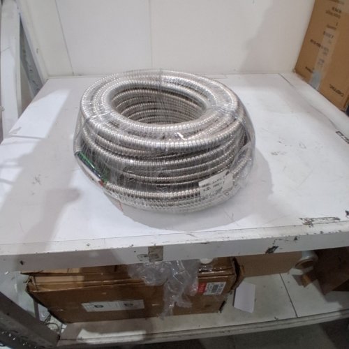METAL CLAD (MC) CABLE WITH GROUND, 8 GAUGE ELECTRIC WIRE WITH ALUMINUM ARMOR- 100 FT 8/3- image 5
