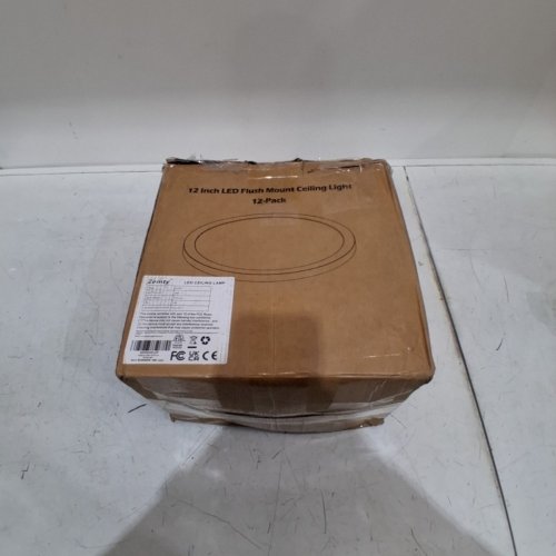 12PK ZEMTY LED FLUSH MOUNT CEILING LIGHT - 12" - 28W - 3200LM - 3000 TO 6500K - WHITE (MODEL: CL108) image 6