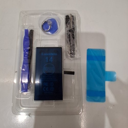 LUUZKLA 18800MAH BATTERY COMPATIBLE - FOR IPHONE 14 PRO - BLACK image 2