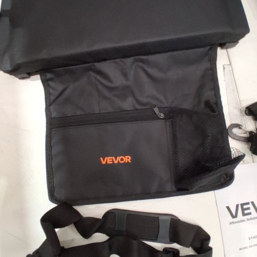 2PK VEVOR FOLDING STADIUM SEATS - 16" X 19" - BLACK - (MODEL: KZ-SS002) image 3