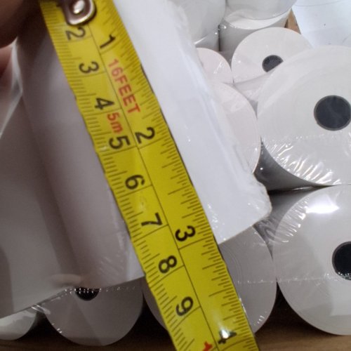 50PK PHENOL FREE THERMAL PAPER RECEIPT ROLLS - 3 1/8" X 230FT - WHITE image 3