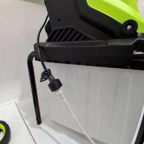 STEELITE ELECTRIC GARDEN SHREDDER - 120 V 15A; 50 L COLLECTION BOX - GREEN (MODEL: DG380-2) image 3