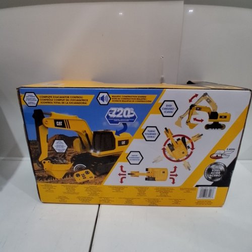 CAT MASSIVE MOVER REMOTE CONTROL RC STEEL EXCAVATOR - BLACK/YELLOW (MODEL: 1851476) image 4