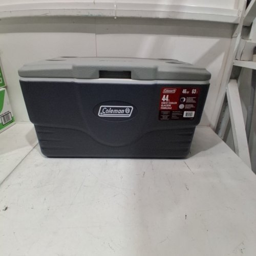 COLEMAN EXTREME COOLER WITH HEAVY DUTY CARRY HANDLES - 46 QUART - GREY (MODEL: CM2201100/1986833) image 2