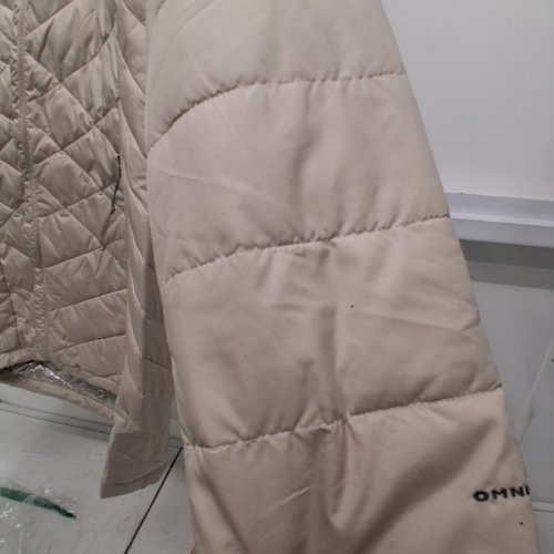 WOMEN'S COLUMBIA HEAVENLY LONG ACTIVE FIT HOODED JACKET COAT - XL - CREME/OFF WHITE - (STYLE: 1738161278 WL0011-278) image 3