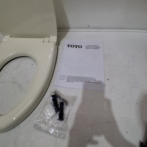 TOTO TRANSITIONAL SOFTCLOSE ELONGATED TOILET SEAT - WHITE image 3