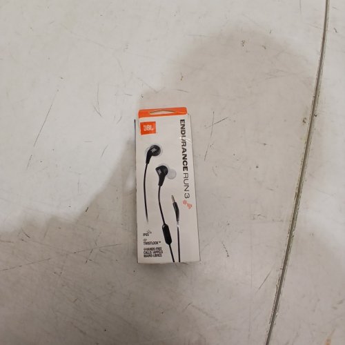 JBL WIRED SPORT IN-EAR HEADPHONES - BLACK / WHITE (MODEL: ENDURANCE RUN 3 USB-C) image 4