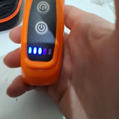 HARDELL 5-SPEED MINI CORDLESS ROTARY TOOL - 3.7V - ORANGE - (MODEL: Q0M-DC-4N) image 2