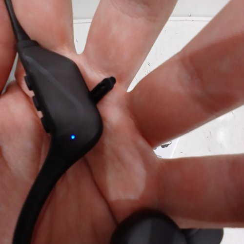 LOBKIN BONE CONDUCTION OPEN EAR IPX5 WATERPROOF SPORTS BLUETOOTH HEADPHONES FOR RUNNING, GYM, & MORE - BLACK (MODEL: X25) image 2