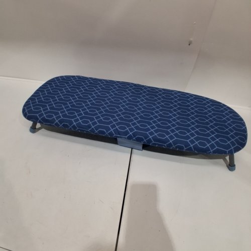 FOLDABLE TABLETOP IRONING BOARD - 32.3" X 12.2" - NAVY BLUE image 2