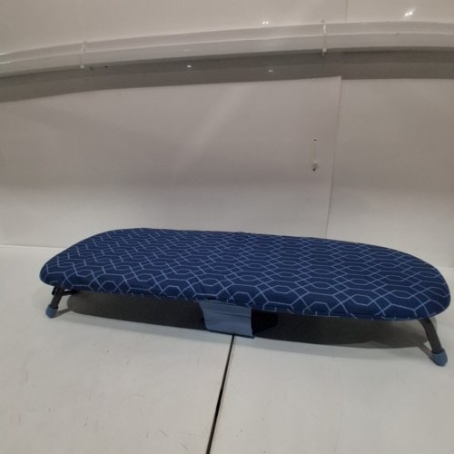 FOLDABLE TABLETOP IRONING BOARD - 32.3" X 12.2" - NAVY BLUE image 3