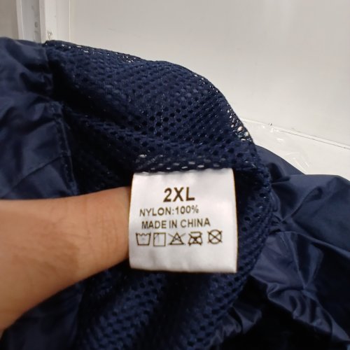 MEN'S WATERPROOF ELASTIC WAIST SPLASH PANTS - 2XL - NAVY image 2