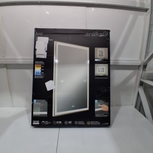 ARTIKA AUREA ANTI FOG LED WALL MIRROR - 24" X 32" - WHITE/SILVER (MODEL: WMIRH-SACH-2431-C / 1491004) image 4