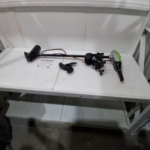 GREENWORKS TROLLING MOTOR FOR BOAT USE - 55LBS THRUST - 12V - GREEN (MODEL: 9000107) image 2