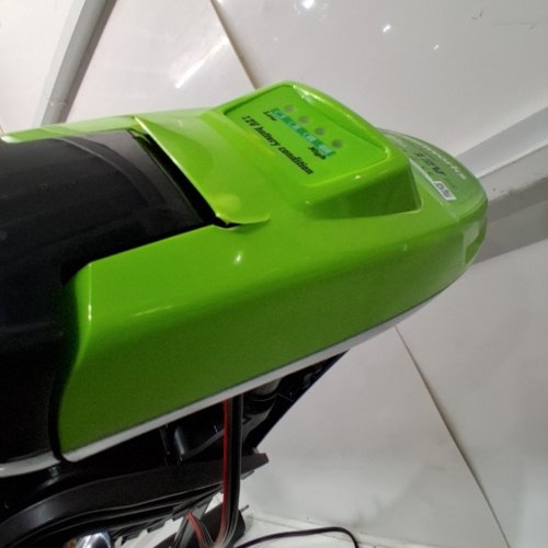 GREENWORKS TROLLING MOTOR FOR BOAT USE - 55LBS THRUST - 12V - GREEN (MODEL: 9000107) image 9