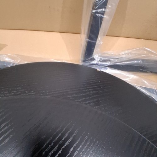 CARB ROUND END TABLE - 13.7" X 13.7" X 24" - BLACK (MODEL: HET-03) image 4