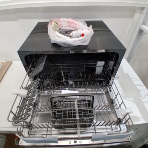 COMFEE PORTABLE COUNTERTOP DISHWASHER WITH 8 WASHING PROGRAMS - BLACK - (MODEL: CDC22P1BBB) image 4