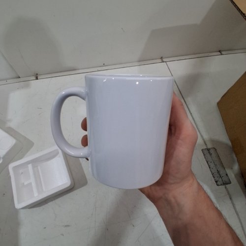 36PK CRUMANCY BLANK SUBLIMATION CERAMIC COFFEE MUGS - 11 OZ - WHITE (MODEL: 202541) image 3