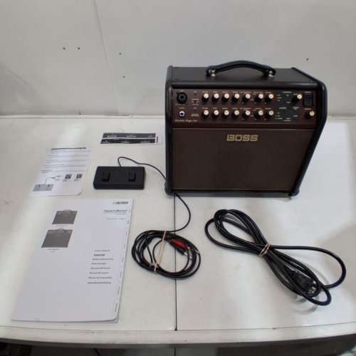 BOSS ACOUSTIC SINGER LIVE AMPLIFIER - 60W - 6.5" WOOFER - BROWN (MODEL: ACS-LIVE) image 2
