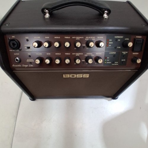 BOSS ACOUSTIC SINGER LIVE AMPLIFIER - 60W - 6.5" WOOFER - BROWN (MODEL: ACS-LIVE) image 7