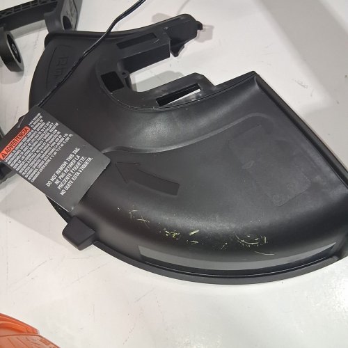 BLACK+DECKER 3-IN-1CORDLESS STRING TRIMMER, EDGER, AND LAWN MOWER WITH 2 BATTERIES, AND CHARGER - 6.5 AMP - ORANGE/BLACK (MODEL : MTC220/LST220) image 3