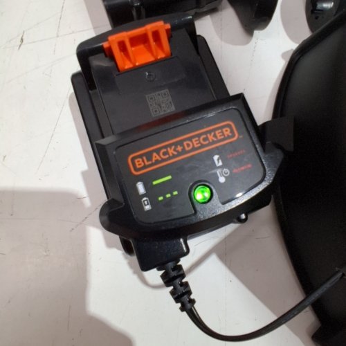 BLACK+DECKER 3-IN-1CORDLESS STRING TRIMMER, EDGER, AND LAWN MOWER WITH 2 BATTERIES, AND CHARGER - 6.5 AMP - ORANGE/BLACK (MODEL : MTC220/LST220) image 4