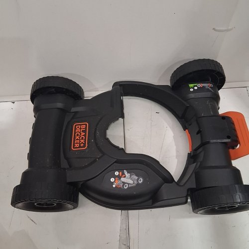 BLACK+DECKER 3-IN-1CORDLESS STRING TRIMMER, EDGER, AND LAWN MOWER WITH 2 BATTERIES, AND CHARGER - 6.5 AMP - ORANGE/BLACK (MODEL : MTC220/LST220) image 5